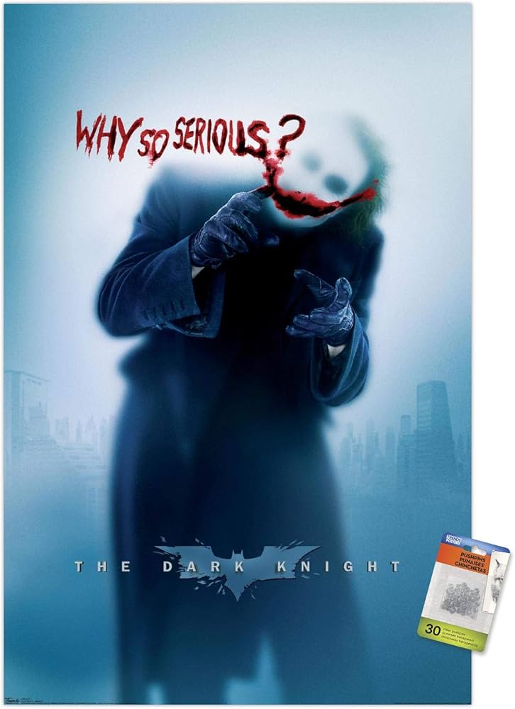 Amazon.co.jp: DCコミックス - ダークナイト - ジョーカー - 「Why So